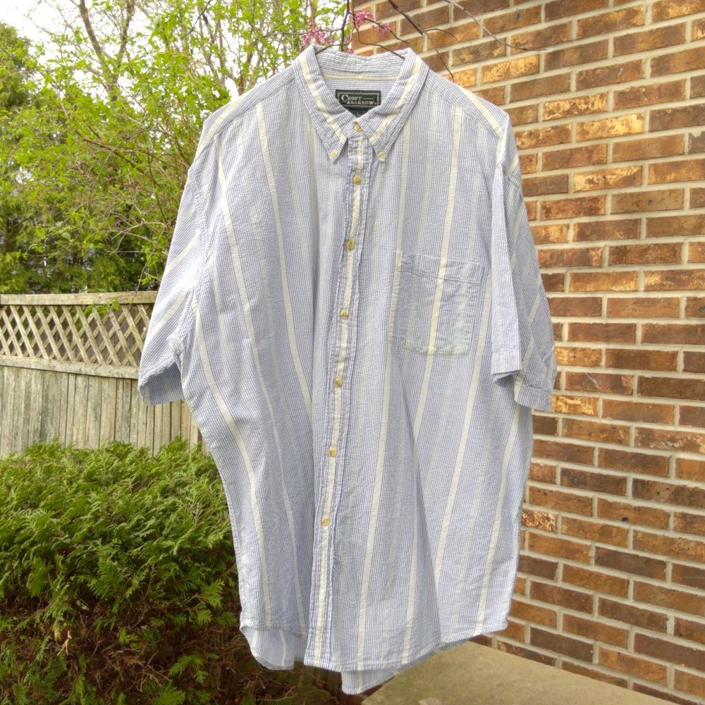 Croft & Borrow Cotton Button Down - L